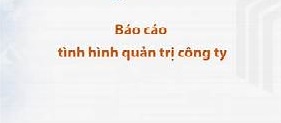 Báo cáo t́nh h́nh Quản trị 6 tháng đầu năm 2022
